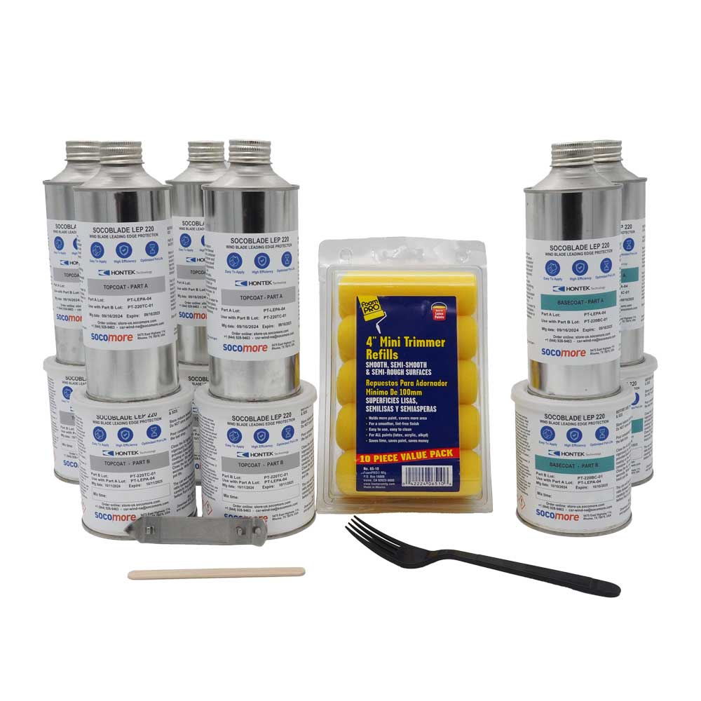 Lep Wind Shells LEP 220 leading edge protection - SOCOBLADE